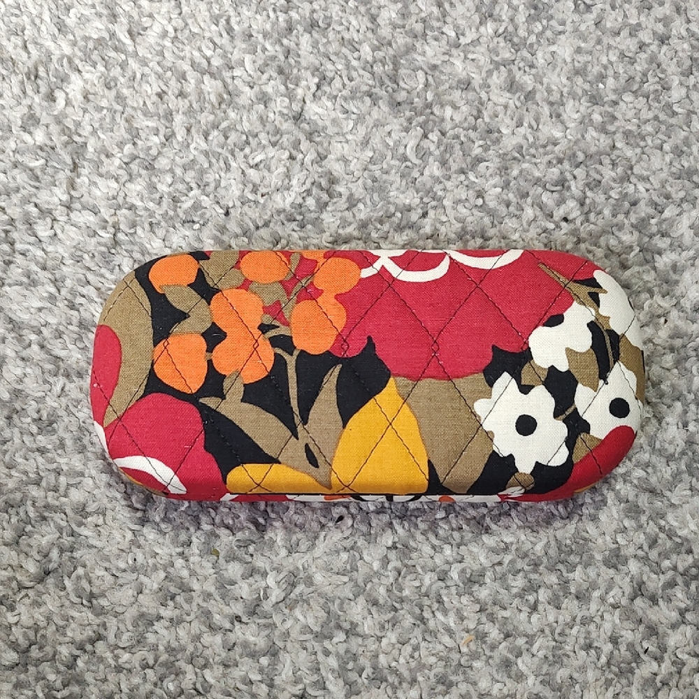 Vera Bradley Floral Quilted Glasses Case
